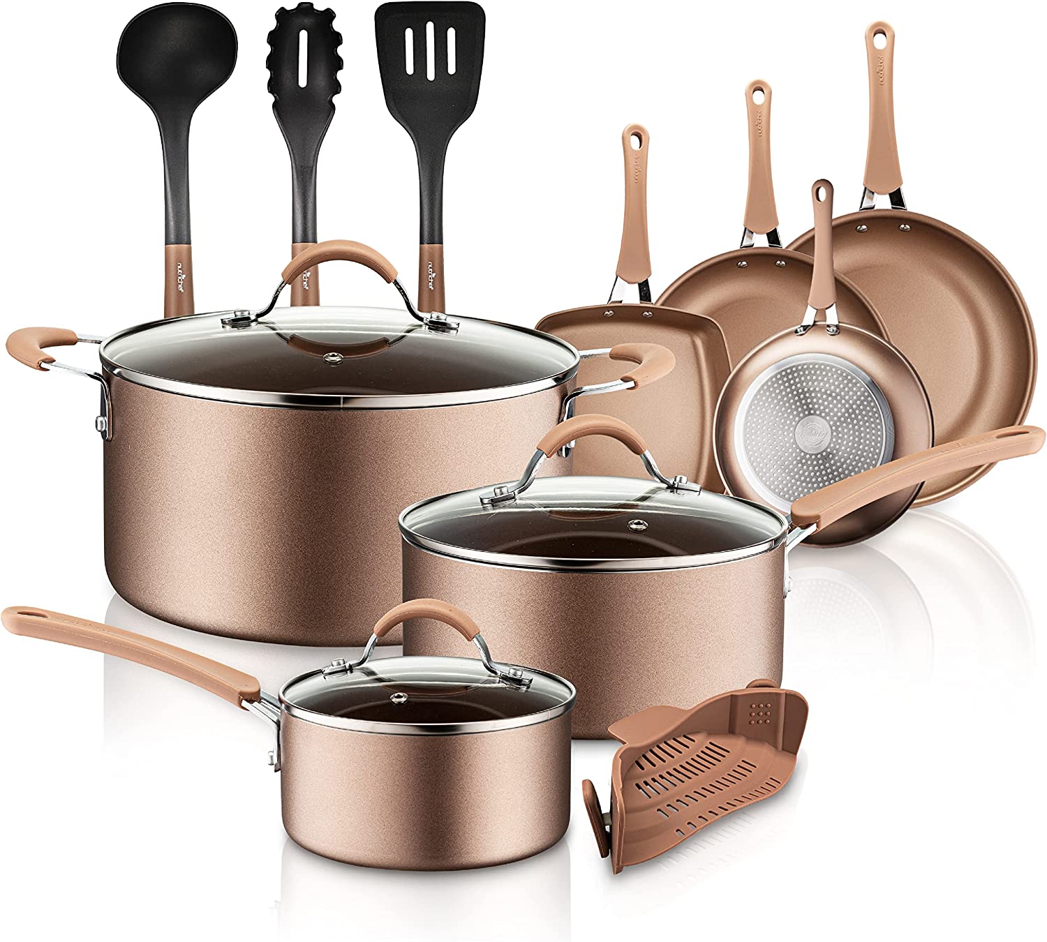 (Store Closing Sale) 14-Piece Nonstick Cookware