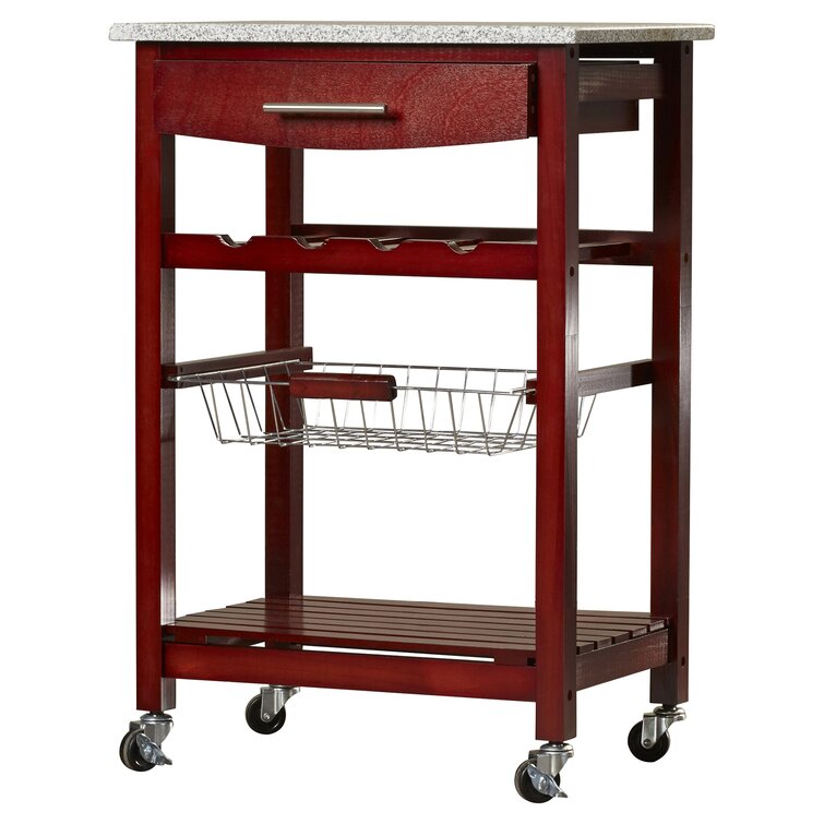 Macy Granite Kitchen Cart