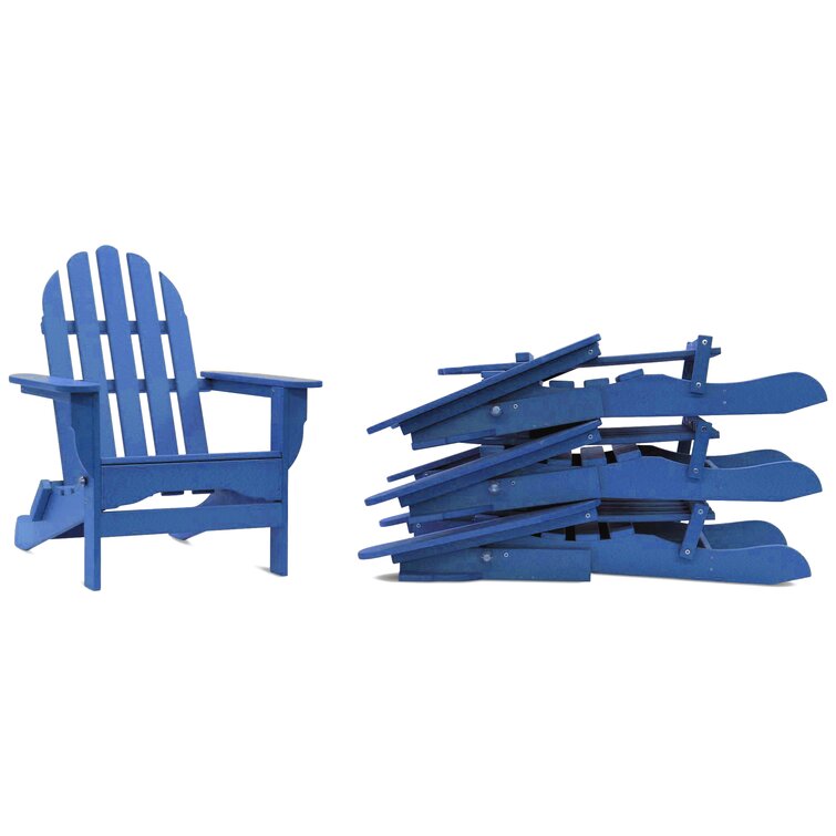 Alprentice Plastic/Resin Folding Adirondack Chair