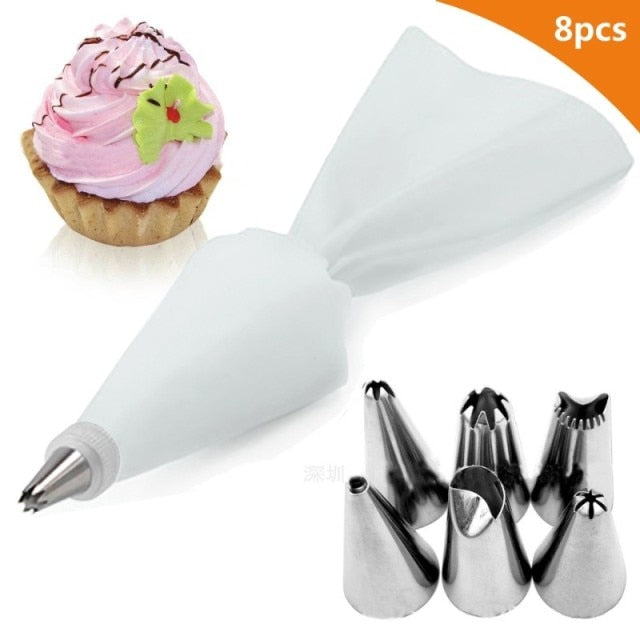 (Store Closing Sale) 1/3/5/7pc/set of chrysanthemum Nozzle Icing Piping Pastry