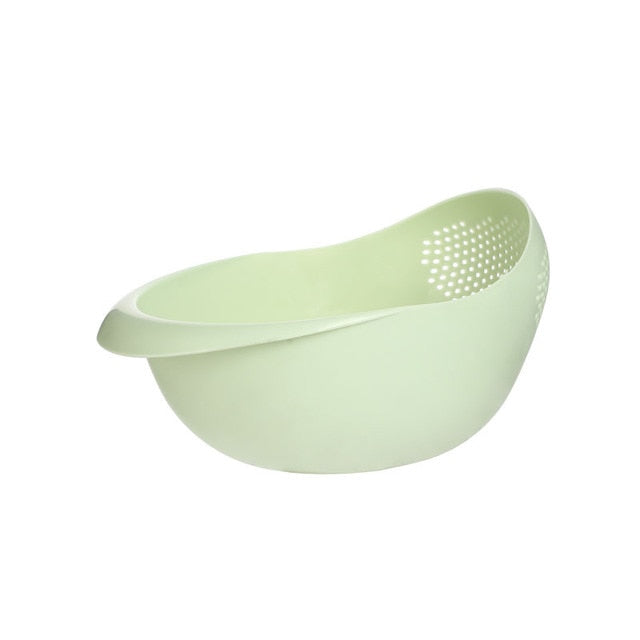 Food Grade Plastic Rice Beans Peas Washing Filter Strainer Basket Sieve Drainer Cleaning Gadget Kitchen Accessories