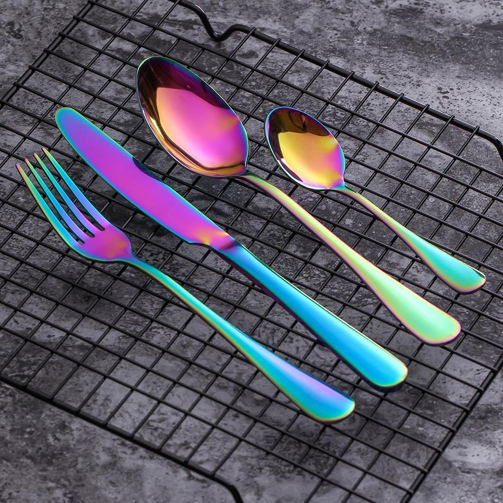 (Store Closing Sale) Irised Flatware