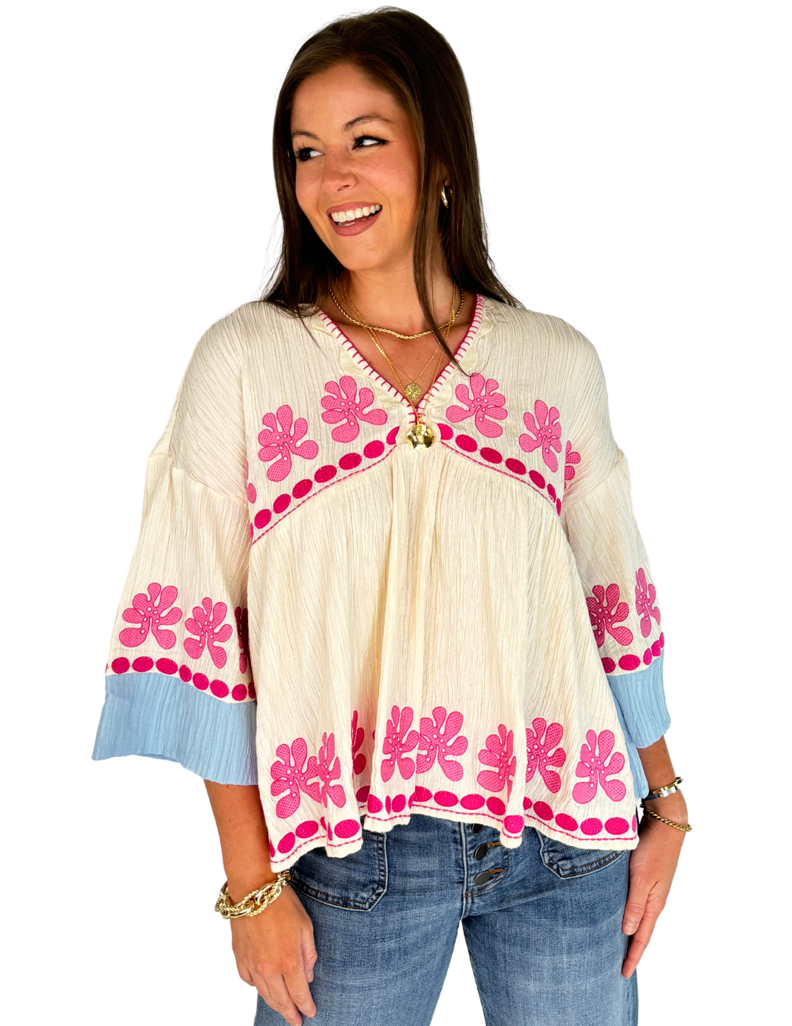 Kiki Kimono Sleeve Top