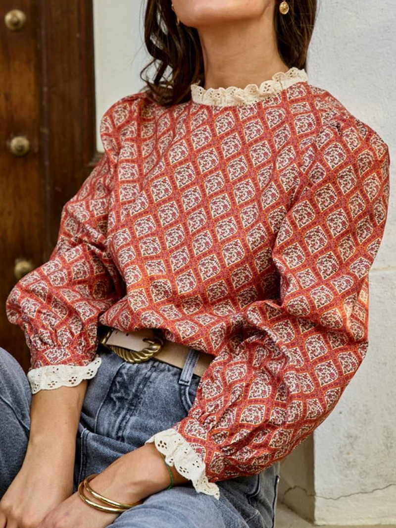 Women's Casual Elegant Long Sleeve Shirt