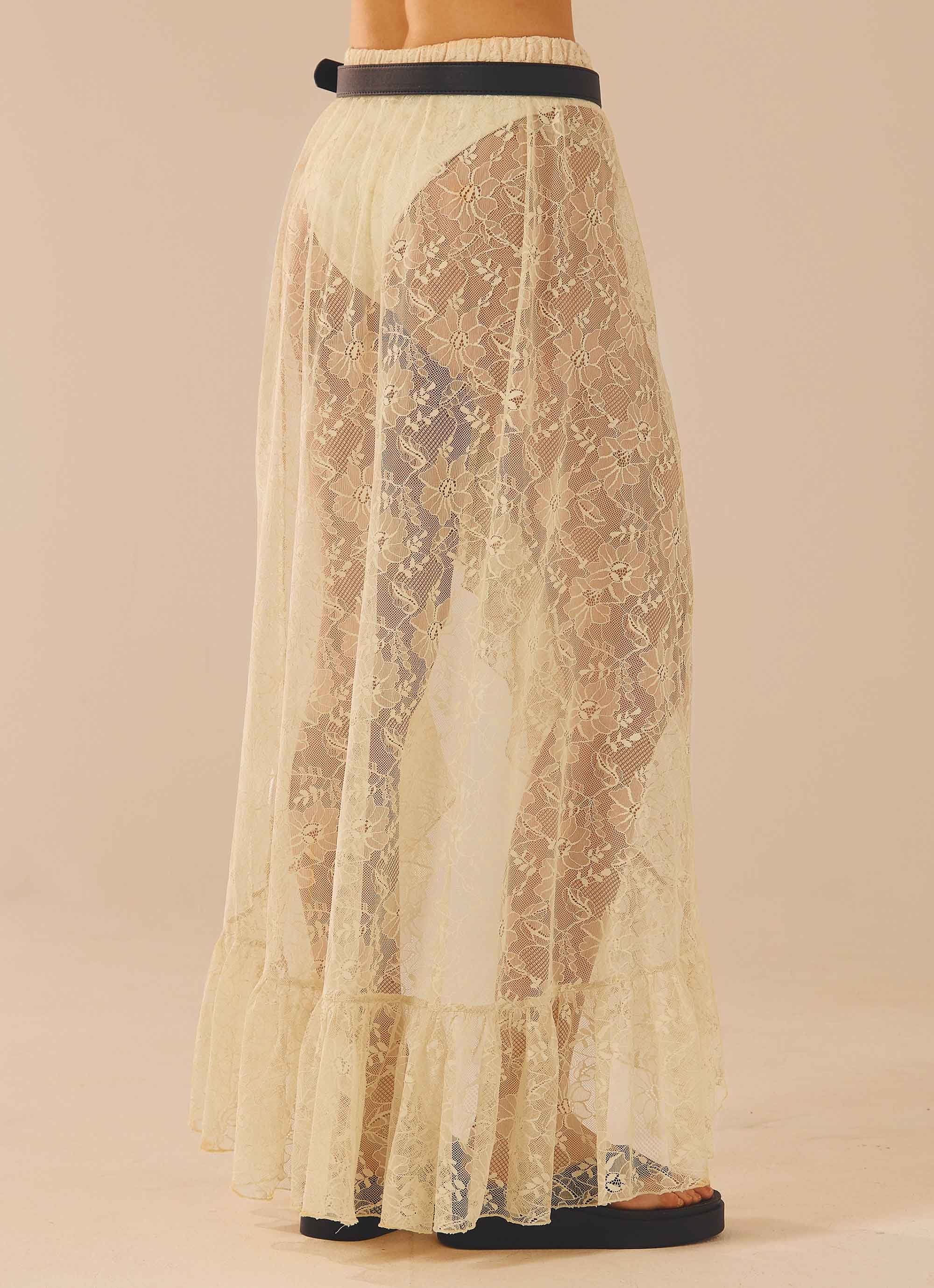 Lace Maxi Skirt