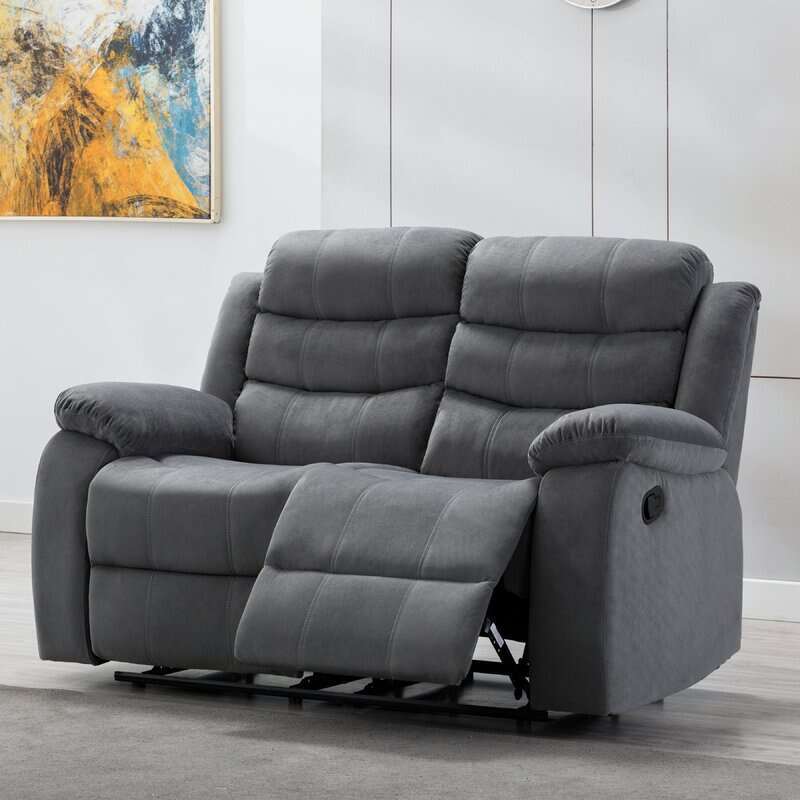 Kingstowne 59'' Pillow Top Arm Reclining Loveseat