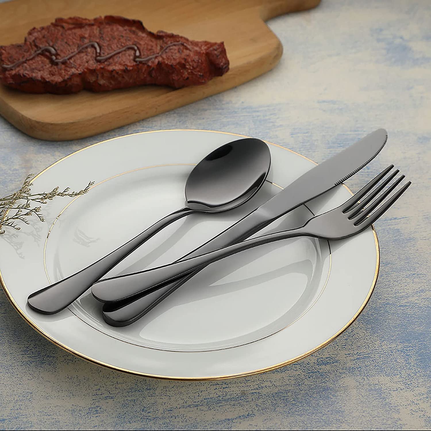 (Store Closing Sale) Portable travel cutlery, reusable silverware