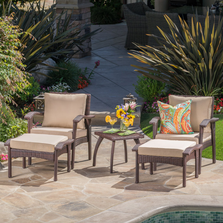 Modean 3 Piece Rattan Seating Group with Cushions