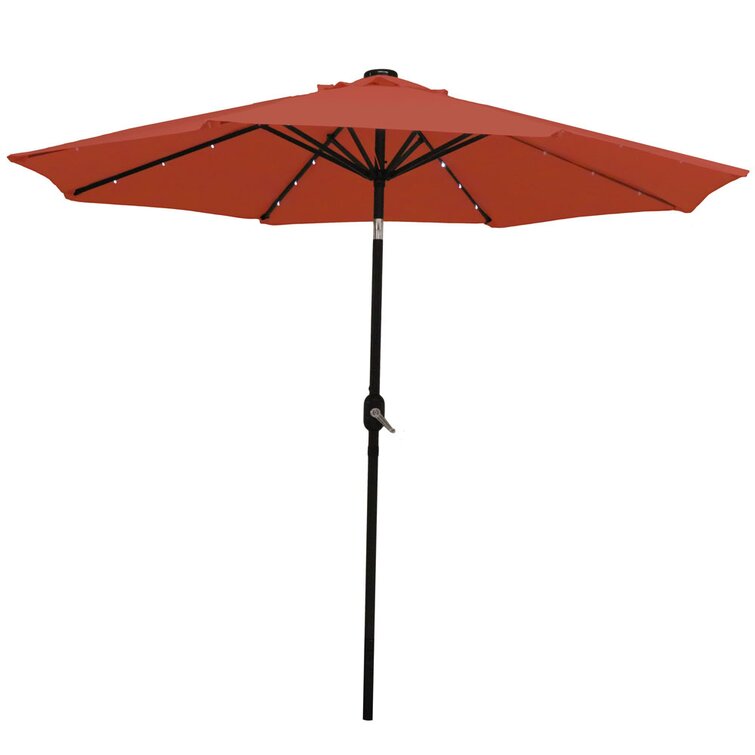 Jericho 108'' Lighted Market Umbrella