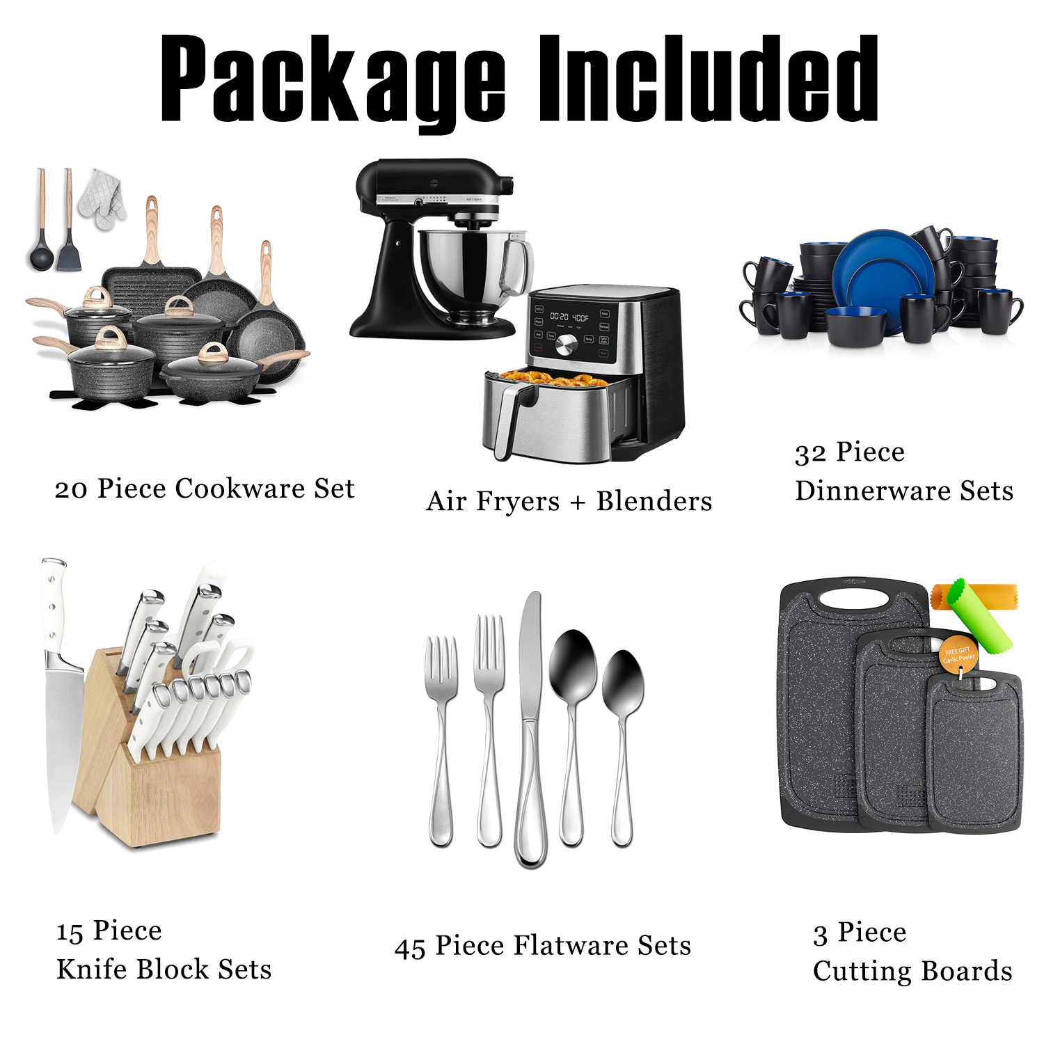 (Store Closing Sale) 117-piece Kitchen Spree, Meeting All The Needs Of The Kitchen