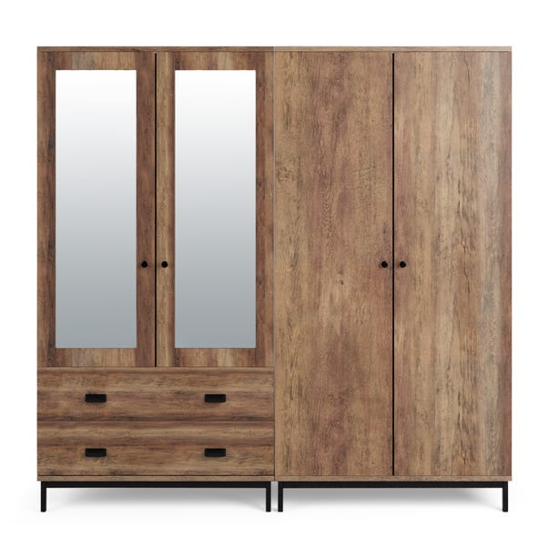 Fulton 4 Door Wardrobe