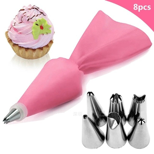 (Store Closing Sale) 1/3/5/7pc/set of chrysanthemum Nozzle Icing Piping Pastry