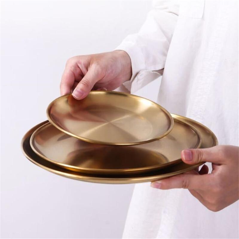 (Store Closing Sale) Golden Element Plate Collection