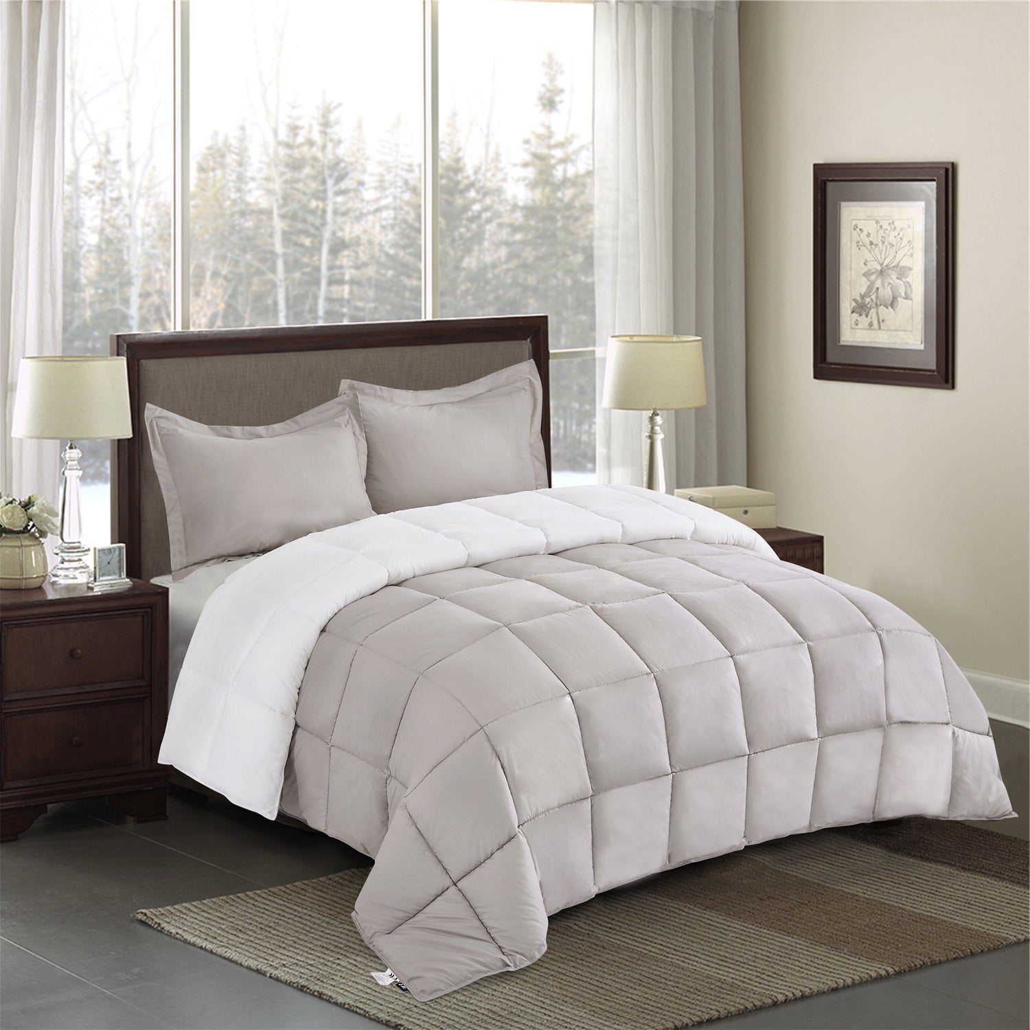 All Season Lightweight Down Alternative Comforter Set