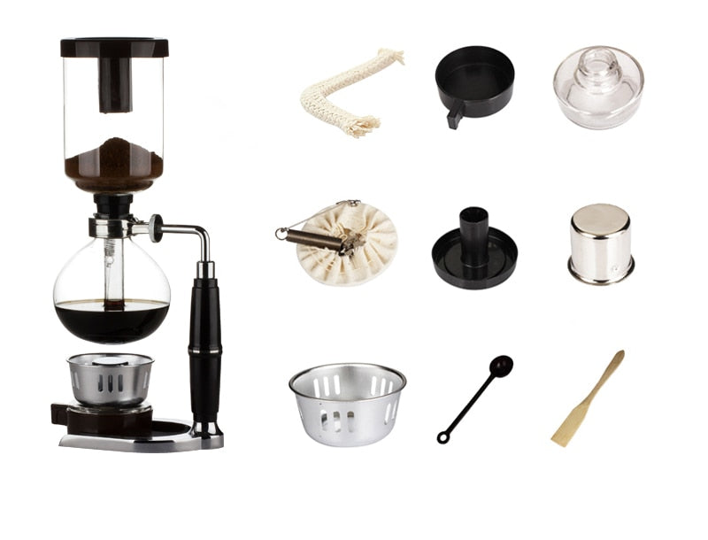 (Store Closing Sale) 3/5Cups Siphon Coffee Maker