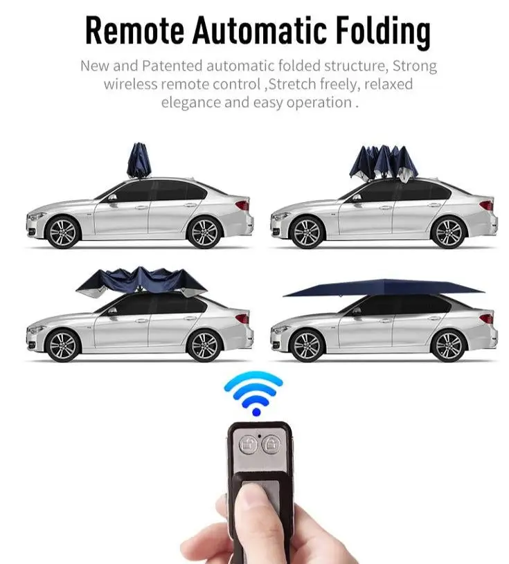 💥Last Day Price 💥Automatic Folding Car Roof Cover Umbrella Tent