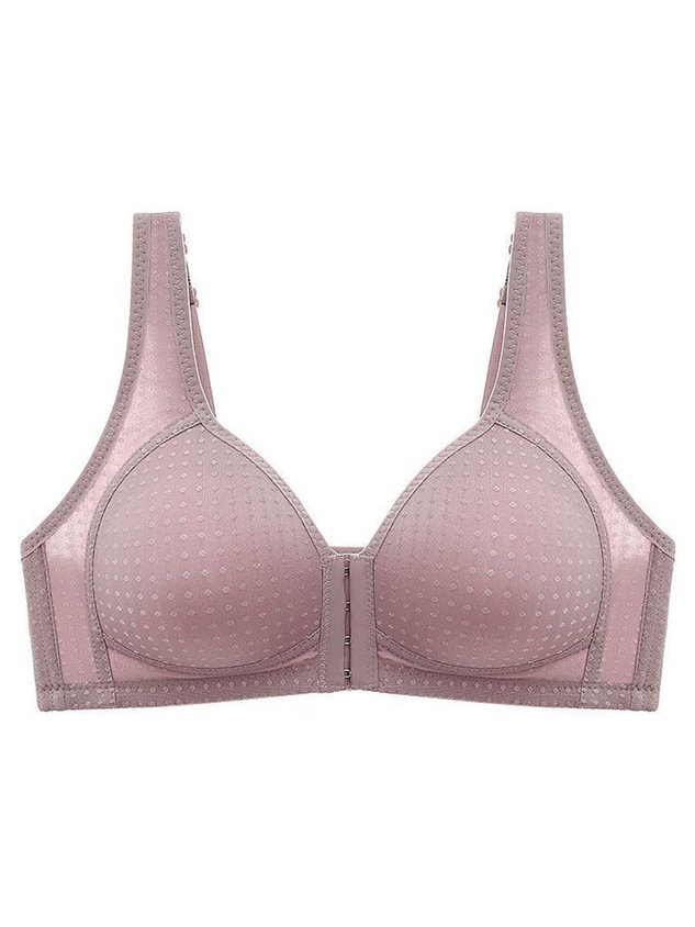 Push Up Front Fastening Wireless Bra