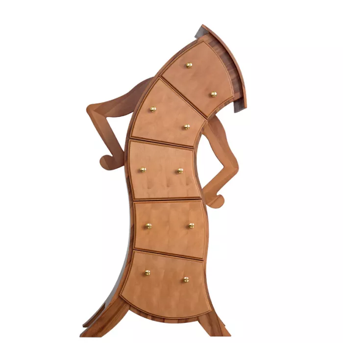 Store Closing Sale - Fairy Style Wooden Akimbo Cabinet