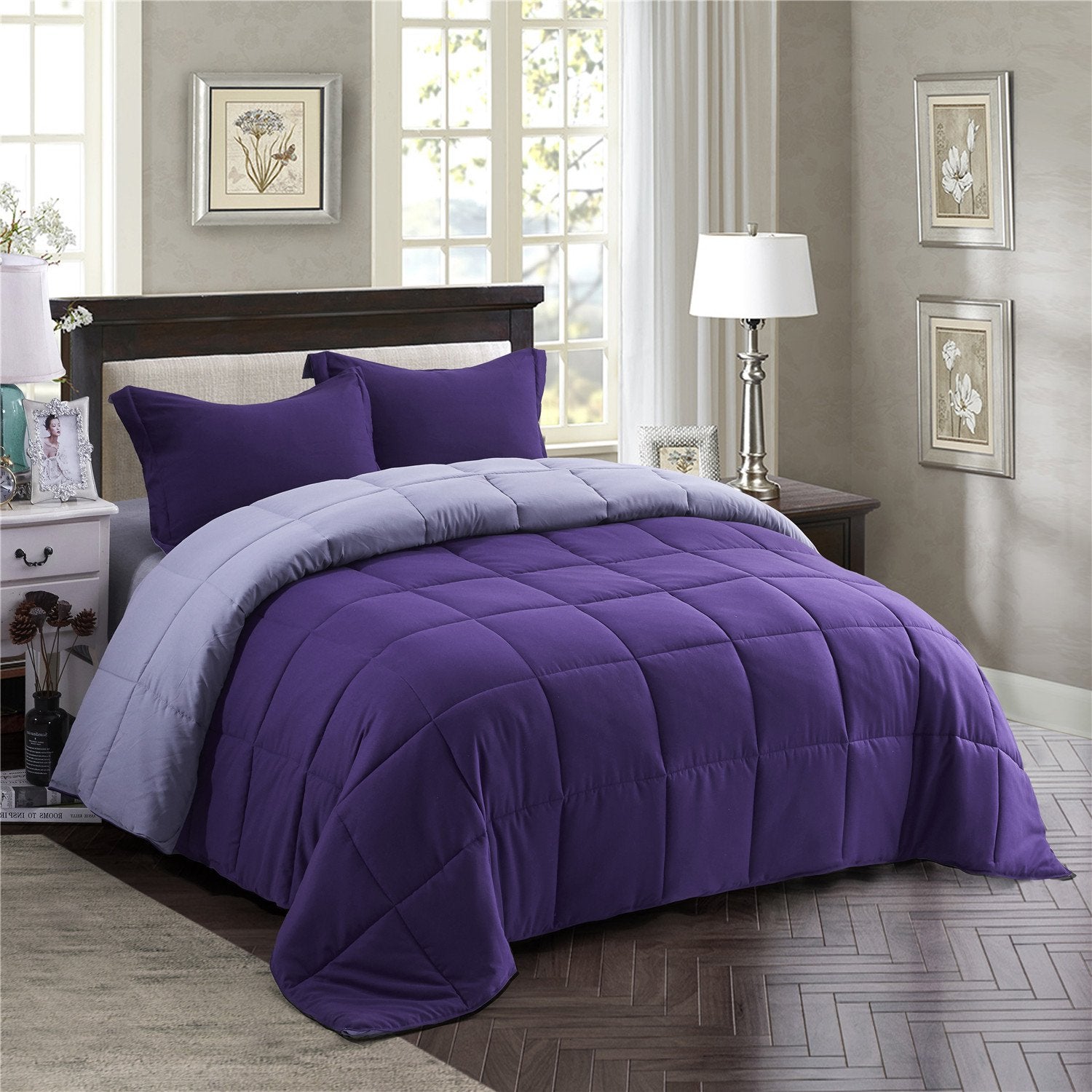 All Season Lightweight Down Alternative Comforter Set