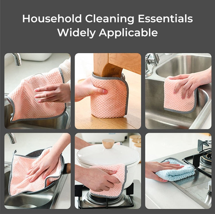 (Store Closing Sale) 5pcs Household Kitchen Rags Gadgets