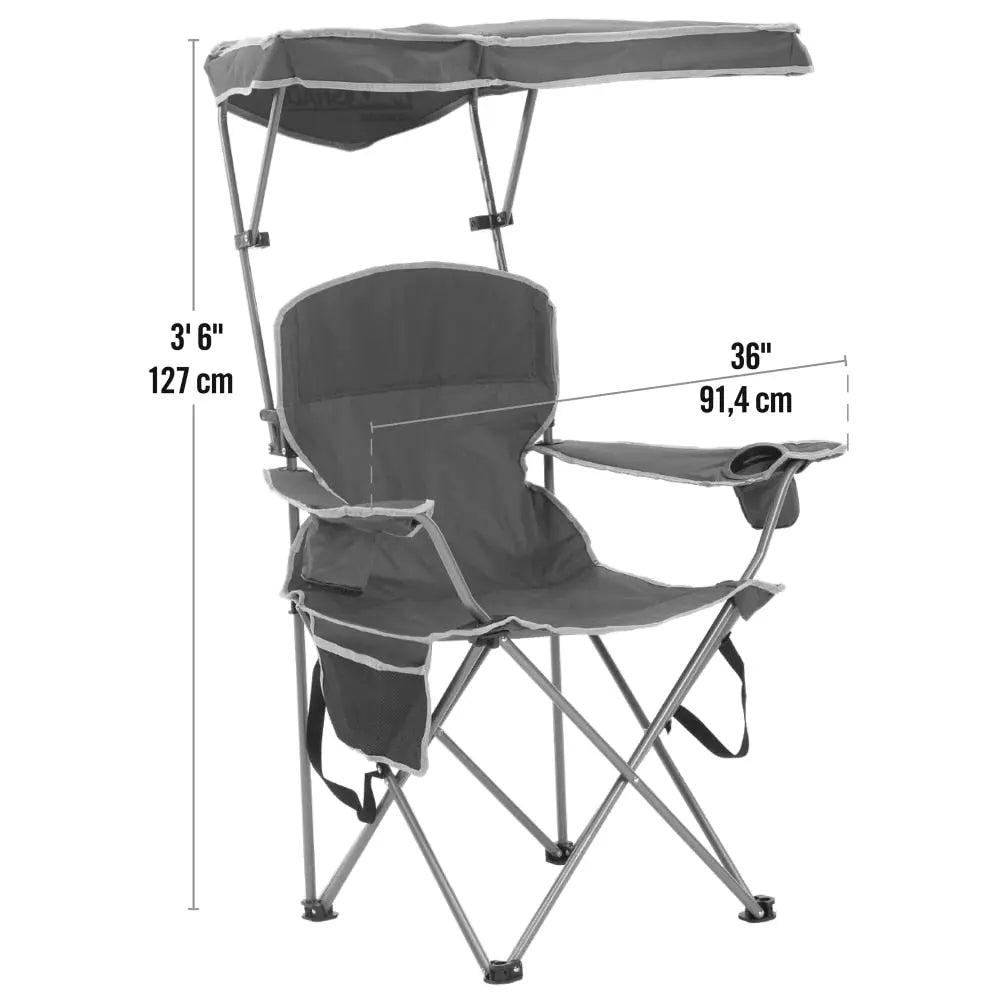 GreenPeak Adjustable Folding Camp Chair