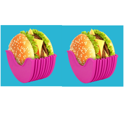 (Store Closing Sale) Silicone Burger Sandwiches Holder