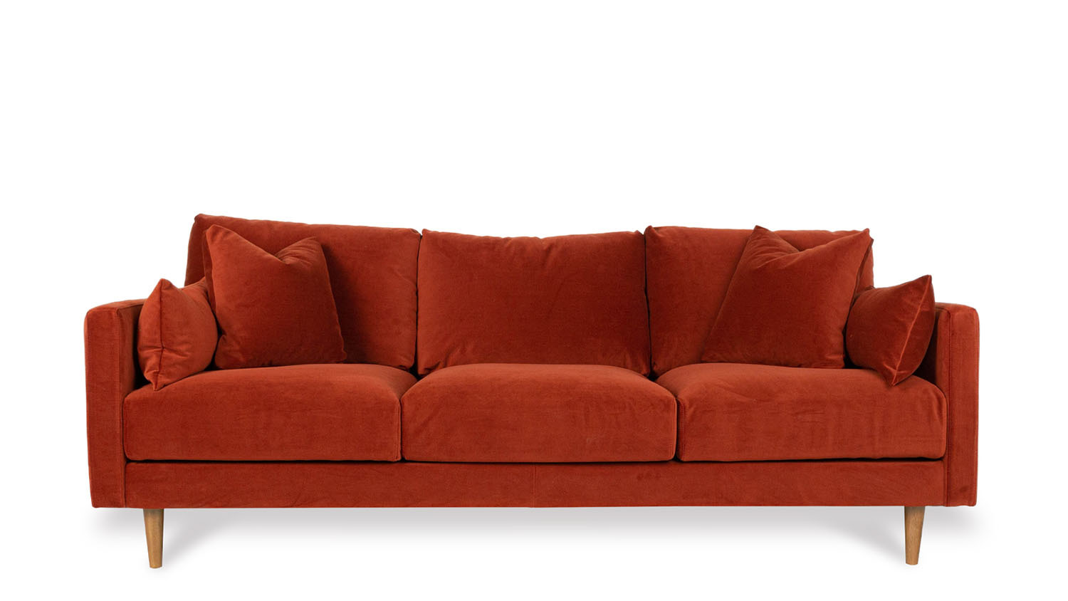 Anna Velvet 3 Seat Sofa