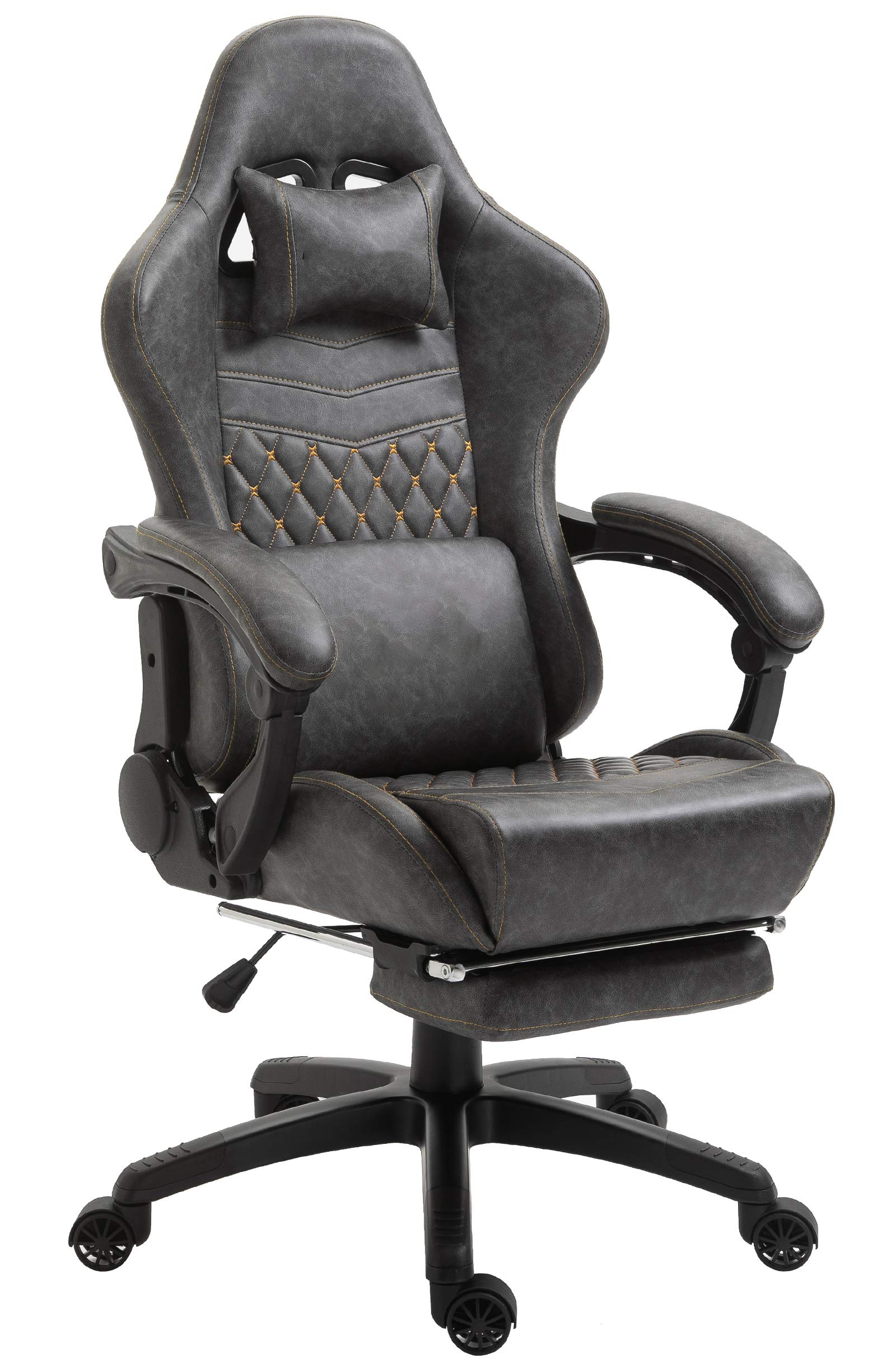 😍Gaming Chair Office Chair PC Chair with Massage Lumbar Support, Racing Style