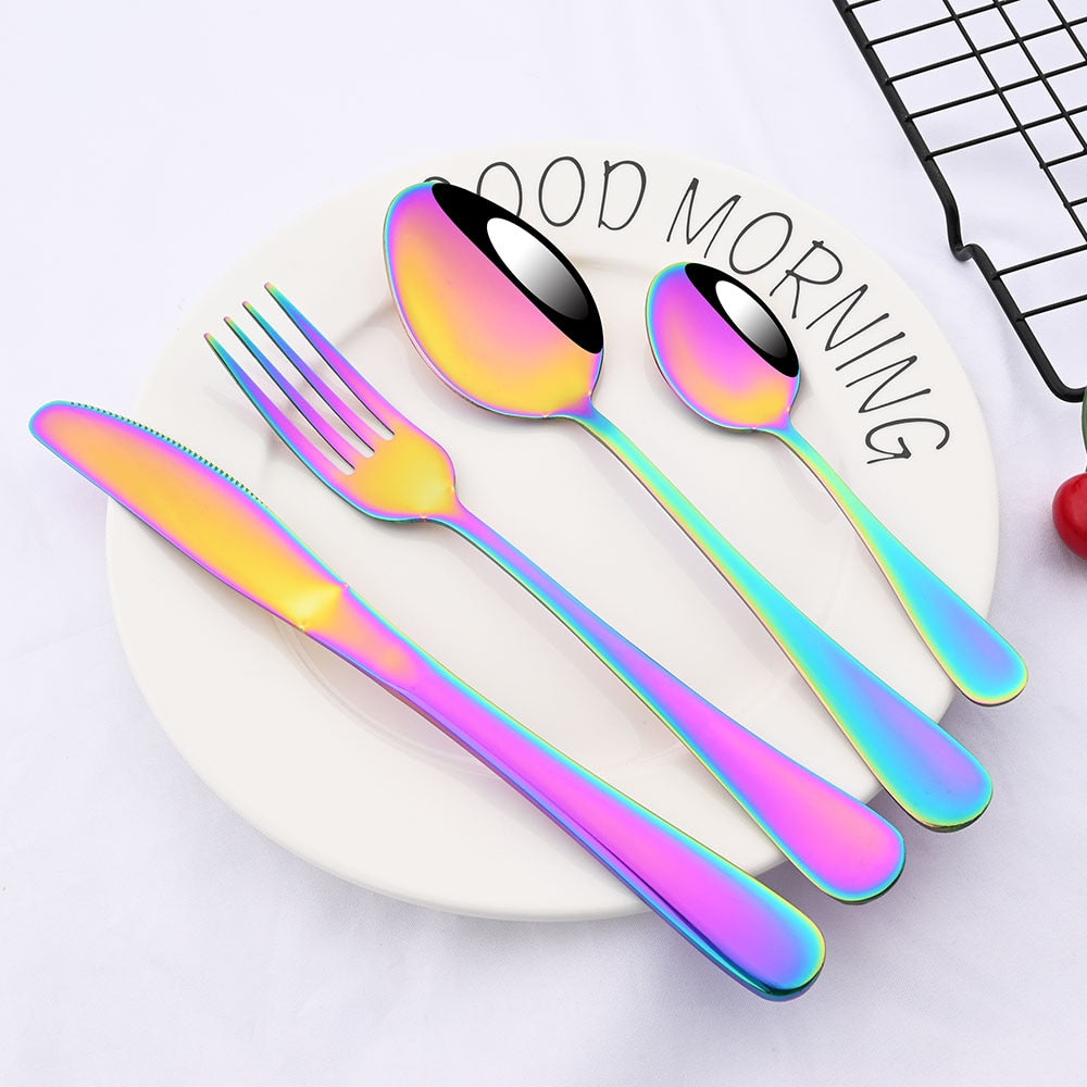 (Store Closing Sale) Rainbow Kitchen Utensils Set