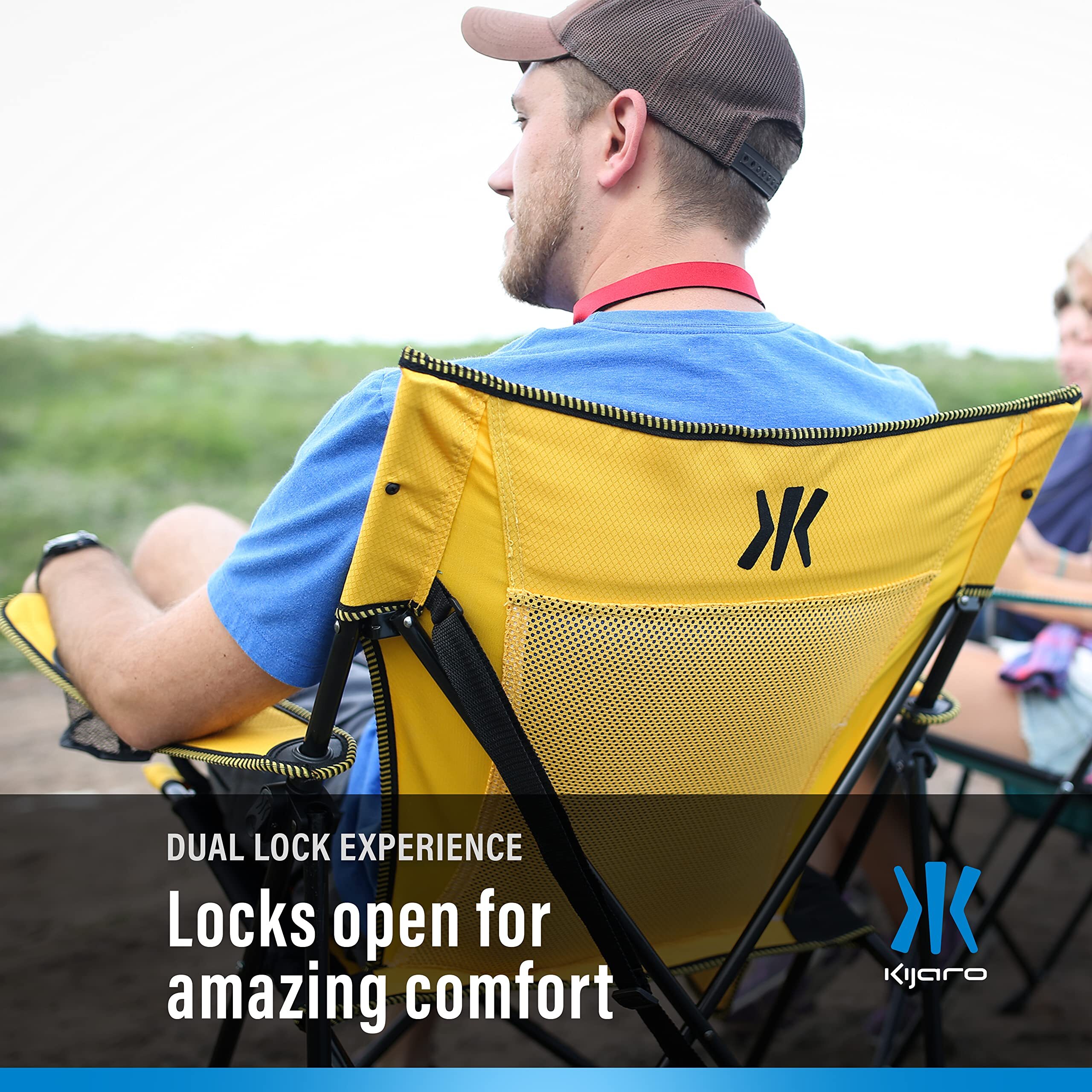 Double Lock Portable Camping Chair