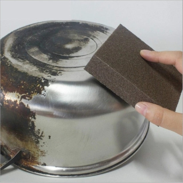 (Store Closing Sale) Sponge Eraser for Removing Rust Cleaning Cotton Kitchen Gadgets Accessories Descaling Clean Rub Pot Kitchen Tools