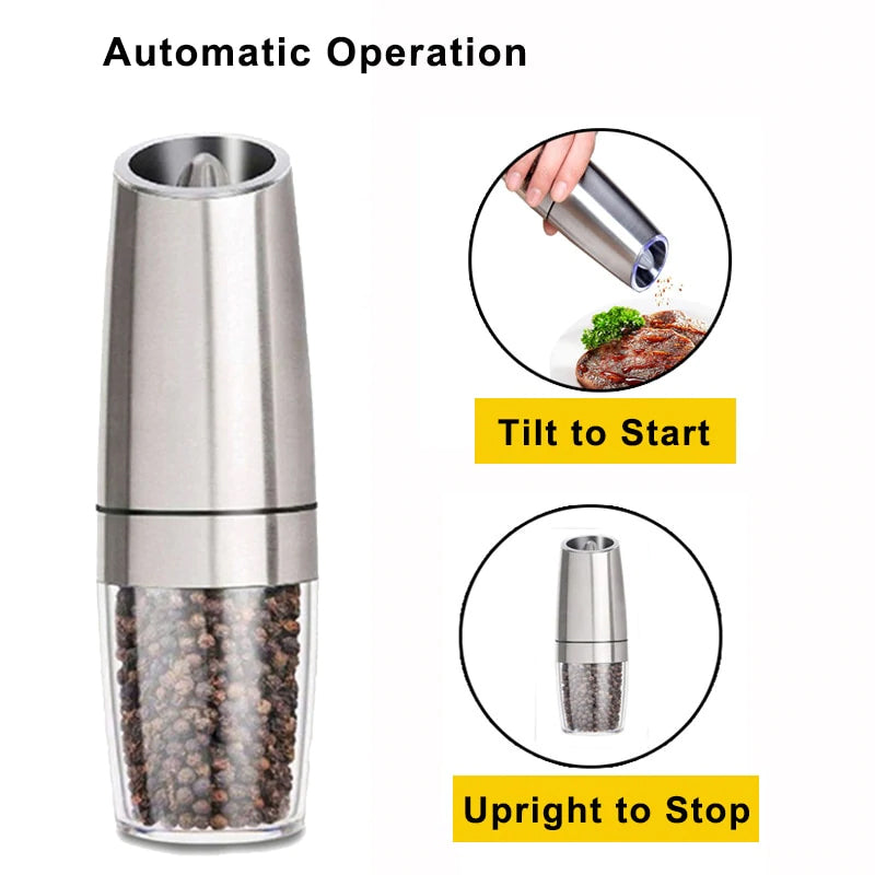 (Store Closing Sale) Electric Salt and Pepper Grinder