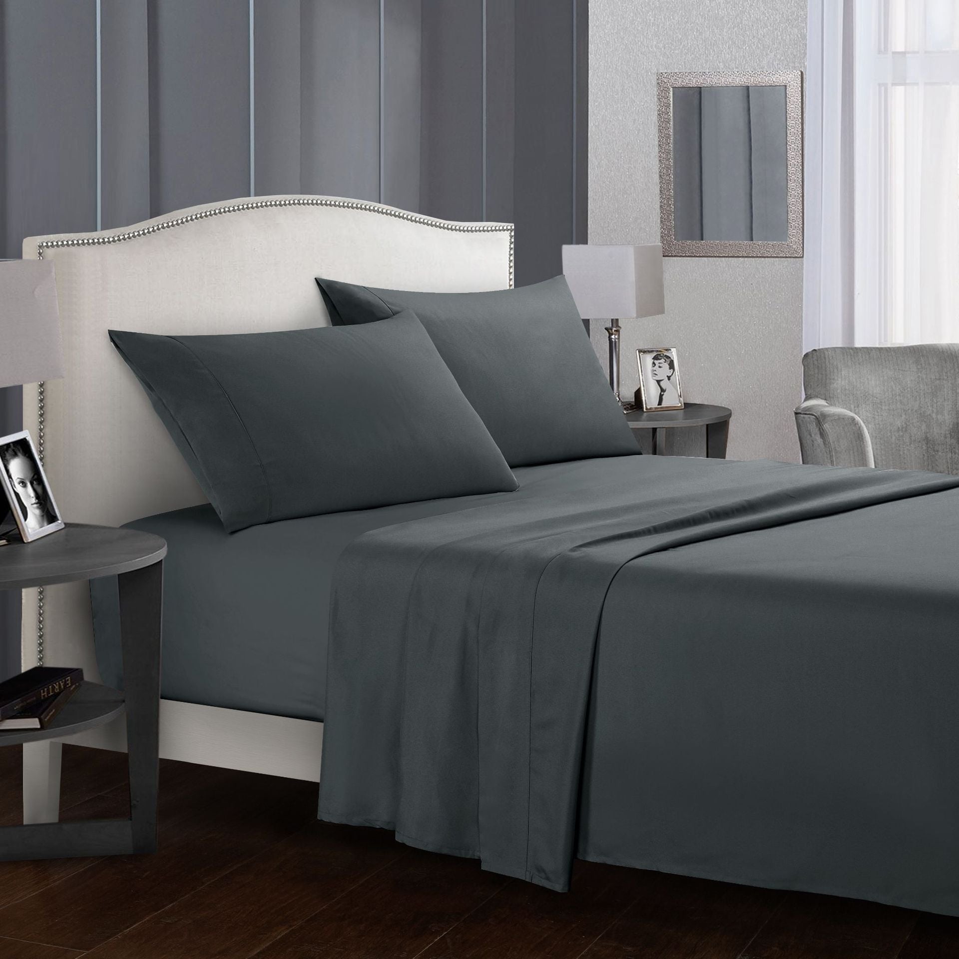 500TC Full Linen Bedding Set