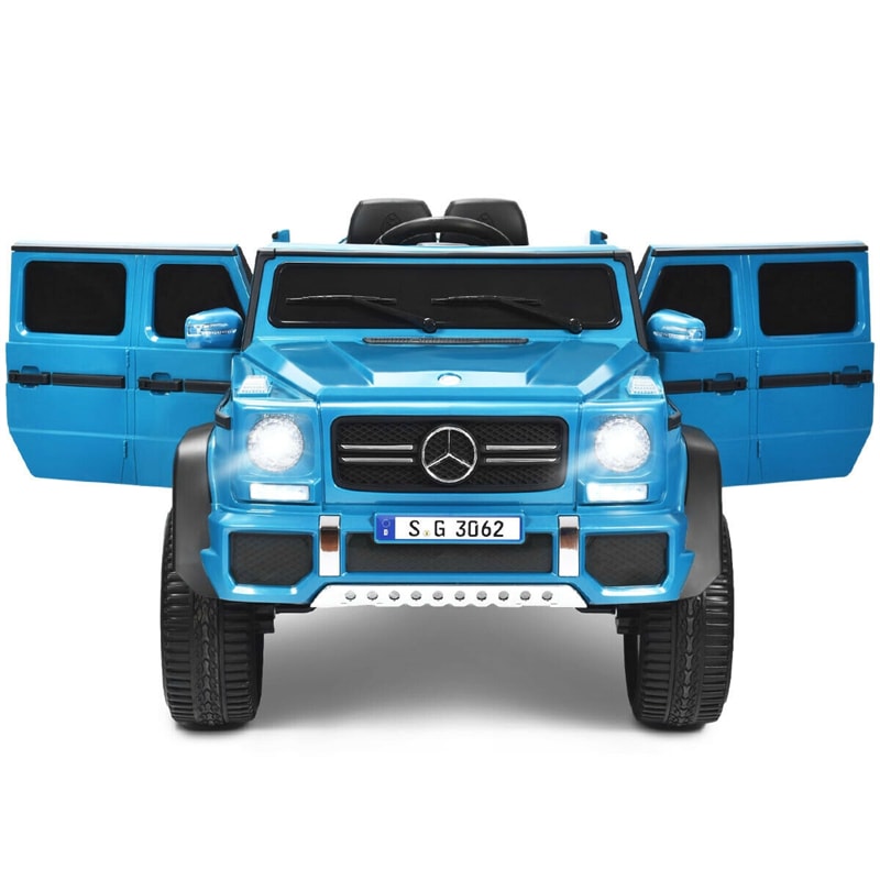 12V Mercedes-Benz Kids Electric Ride On Car Toy with Remote Control & Trunk 2 Motors