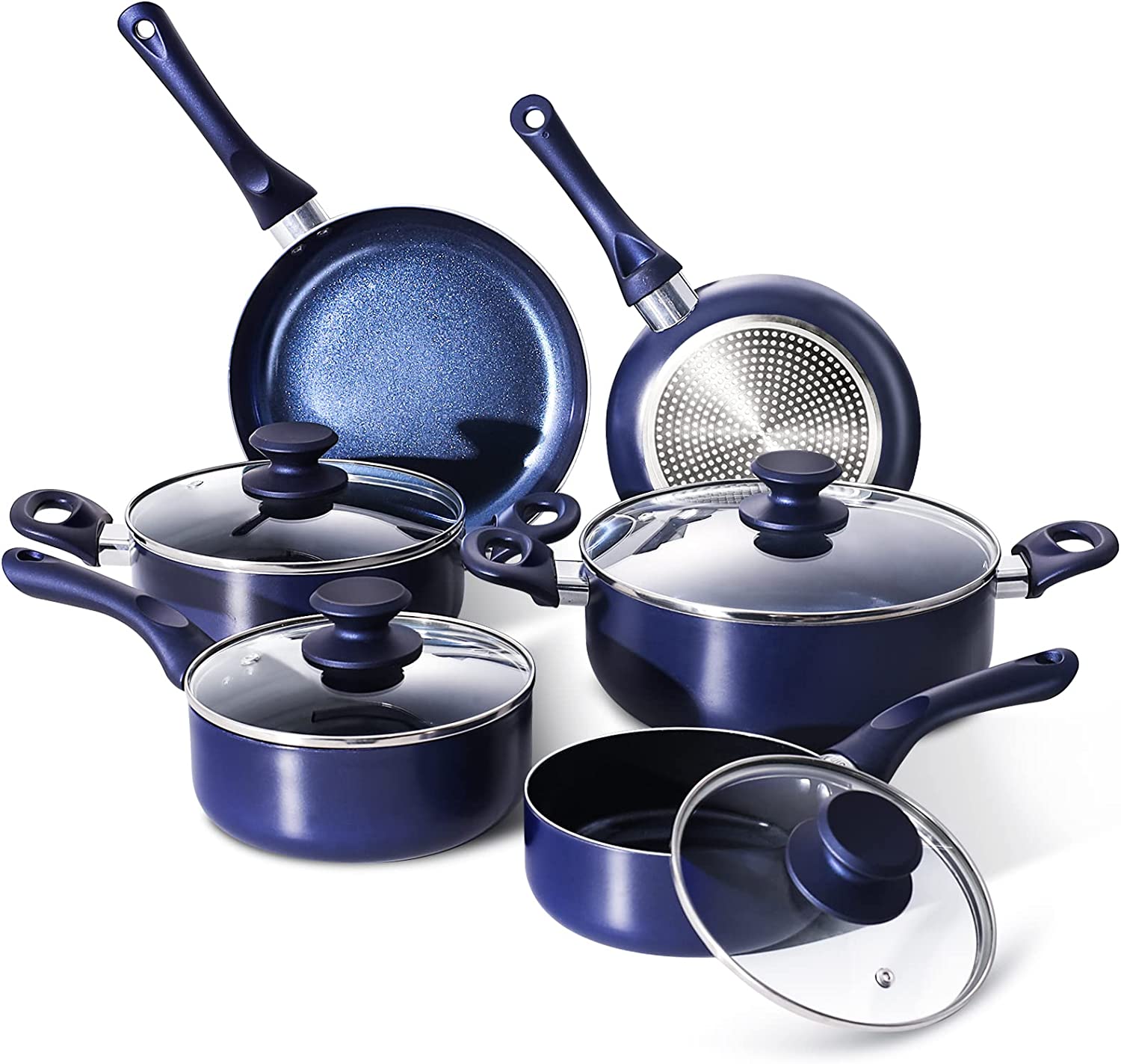 (Store Closing Sale) 6 Pieces Pots and Pans Set