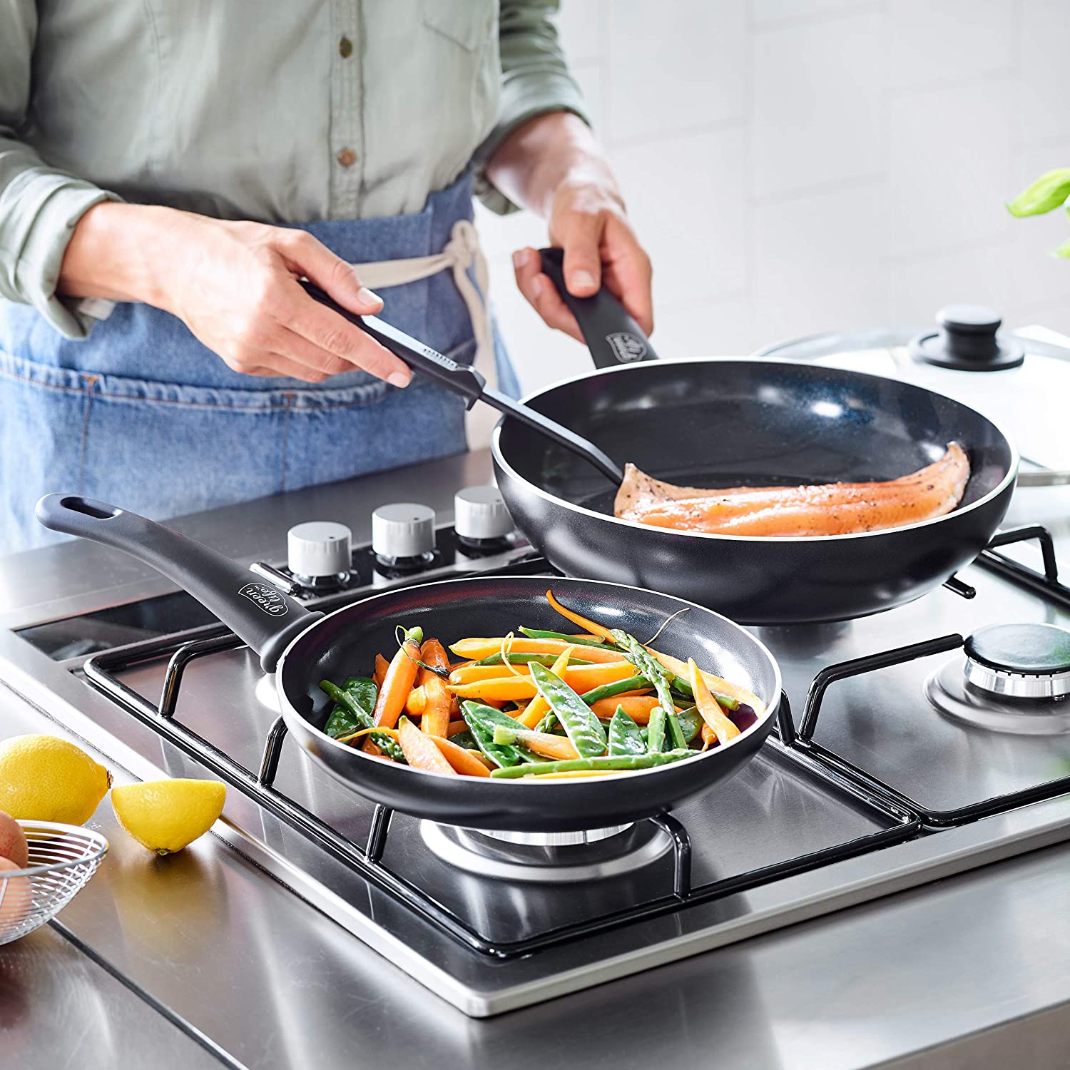 (Store Closing Sale) Healthy Ceramic Nonstick 13 Piece