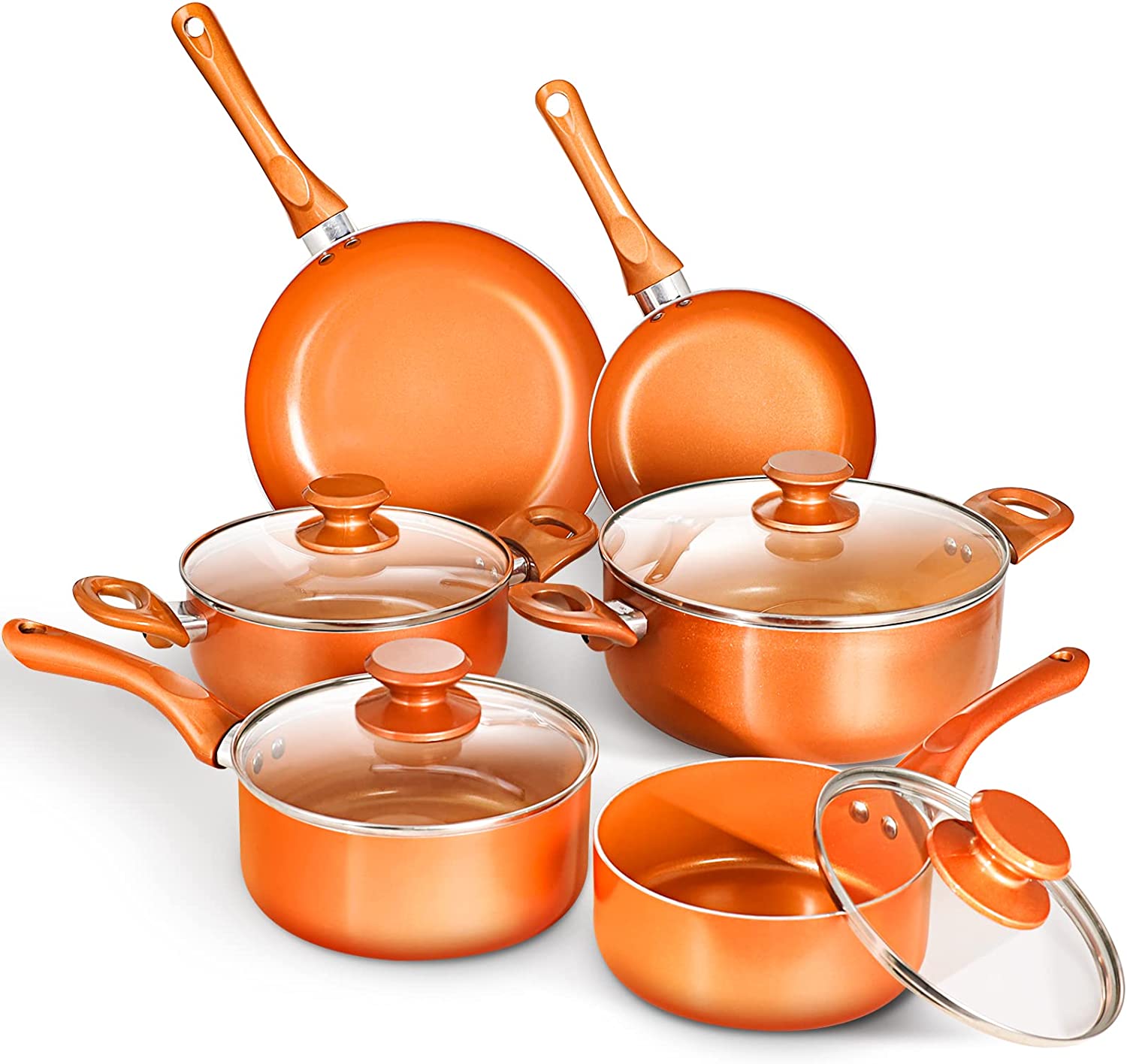 (Store Closing Sale) 6 Pieces Pots and Pans Set