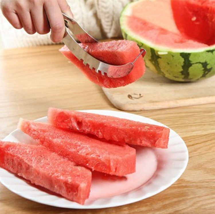 (Store Closing Sale) Stainless Steel Watermelon Slicer