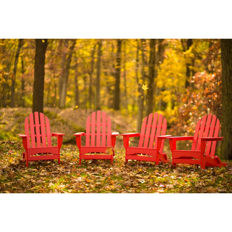 Alprentice Plastic/Resin Folding Adirondack Chair