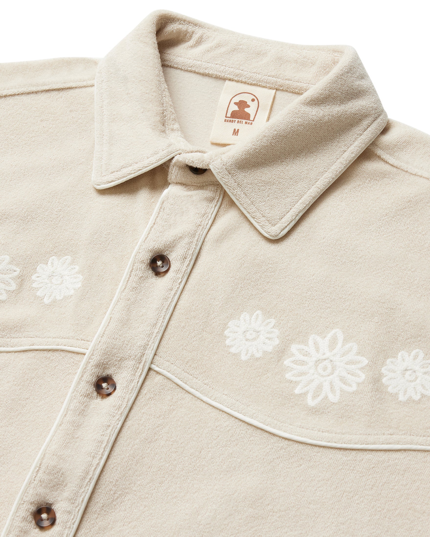 The Gaucho Terry Cloth Shirt - Alabaster