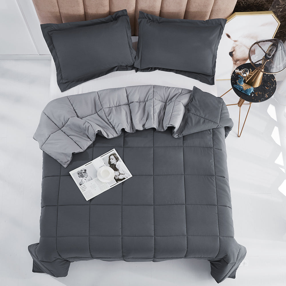 All Season Lightweight Down Alternative Comforter Set