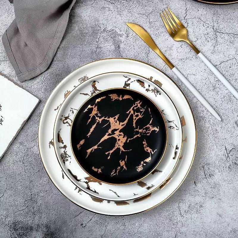 (Store Closing Sale) Rome Marble Plate