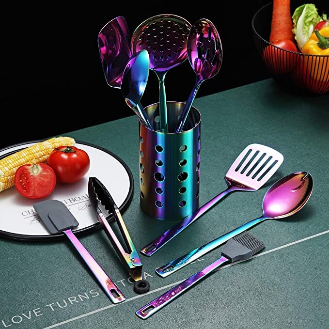 Rainbow Kitchen Utensil Set