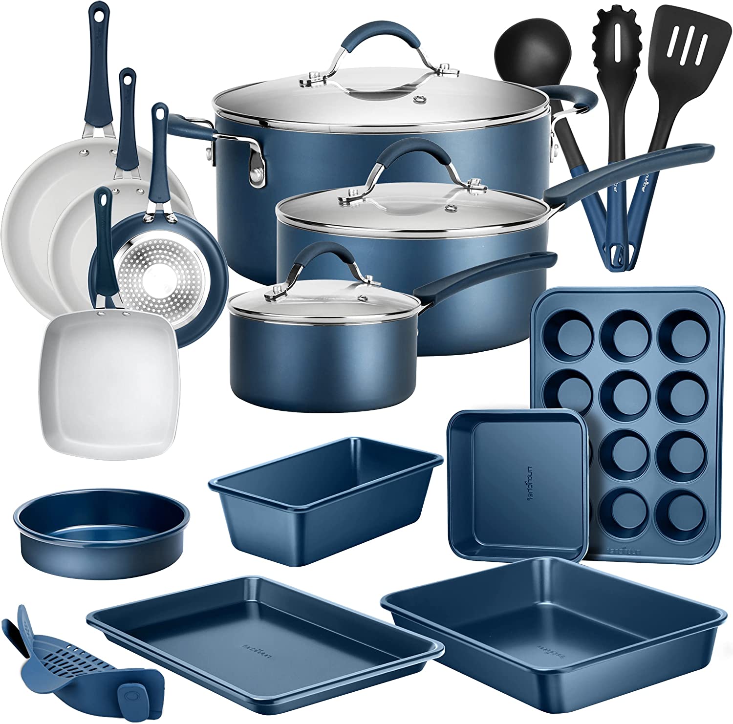 (Store Closing Sale) 20-Piece Nonstick Cookware