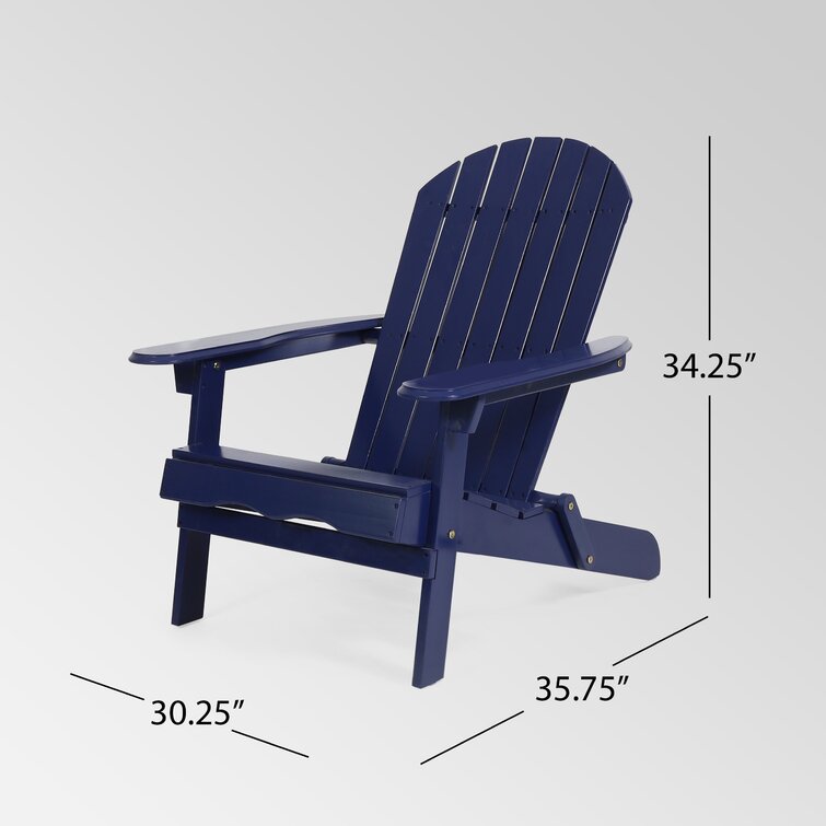 Woking Acacia Outdoor Adirondack Chair Set