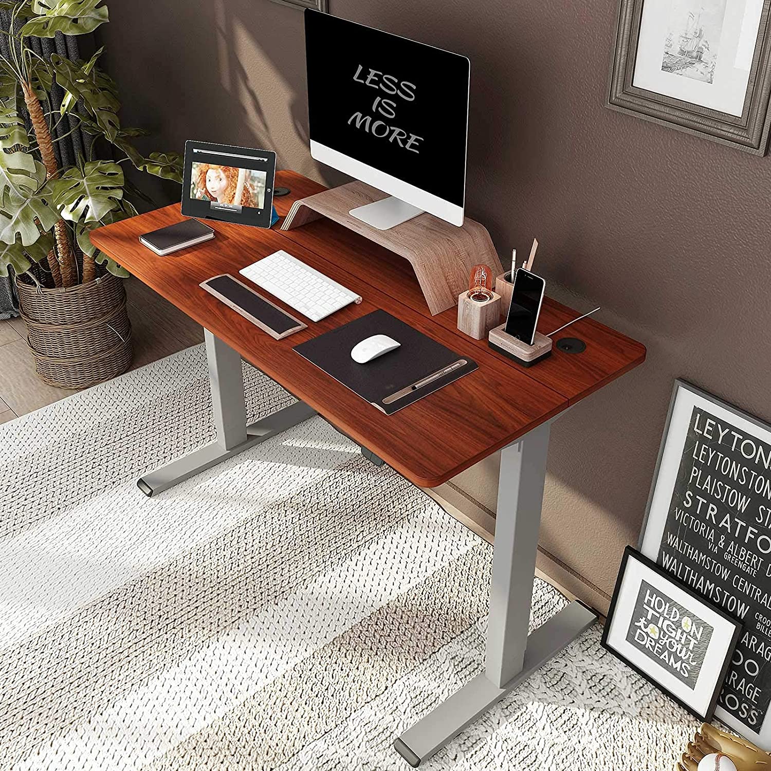 2023 New Electric Lift Computer Desk