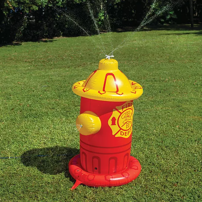 🚒🚒Giant Inflatable Fire Hydrant Backyard Water Sprinkler - Children's water sprinkler toys