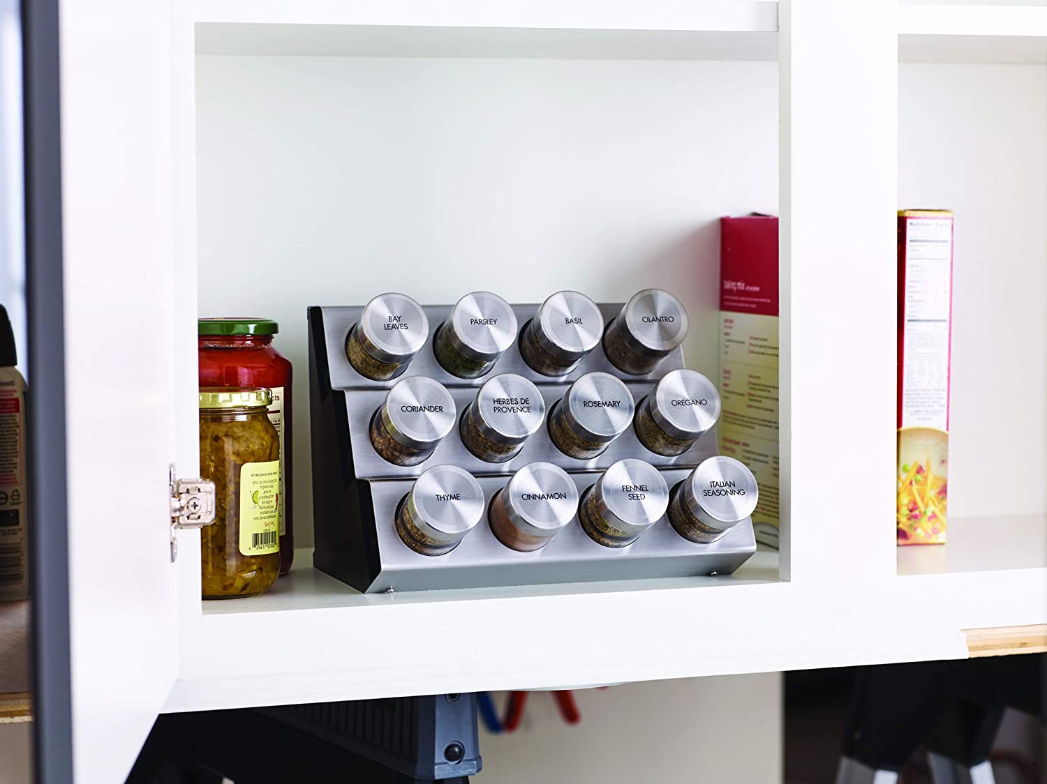 (Store Closing Sale) [🎁GIFT]Rotary 20-tank counter top rack tower organizer