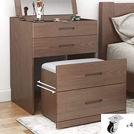 Solid Wood Multifunctional Dressing Table