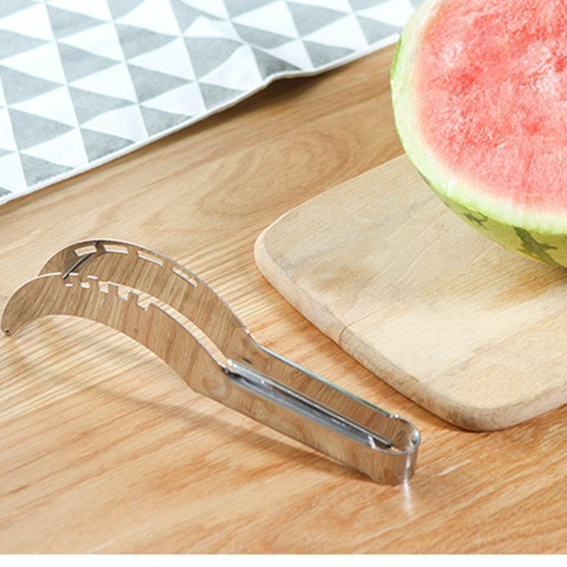 (Store Closing Sale) Stainless Steel Watermelon Slicer